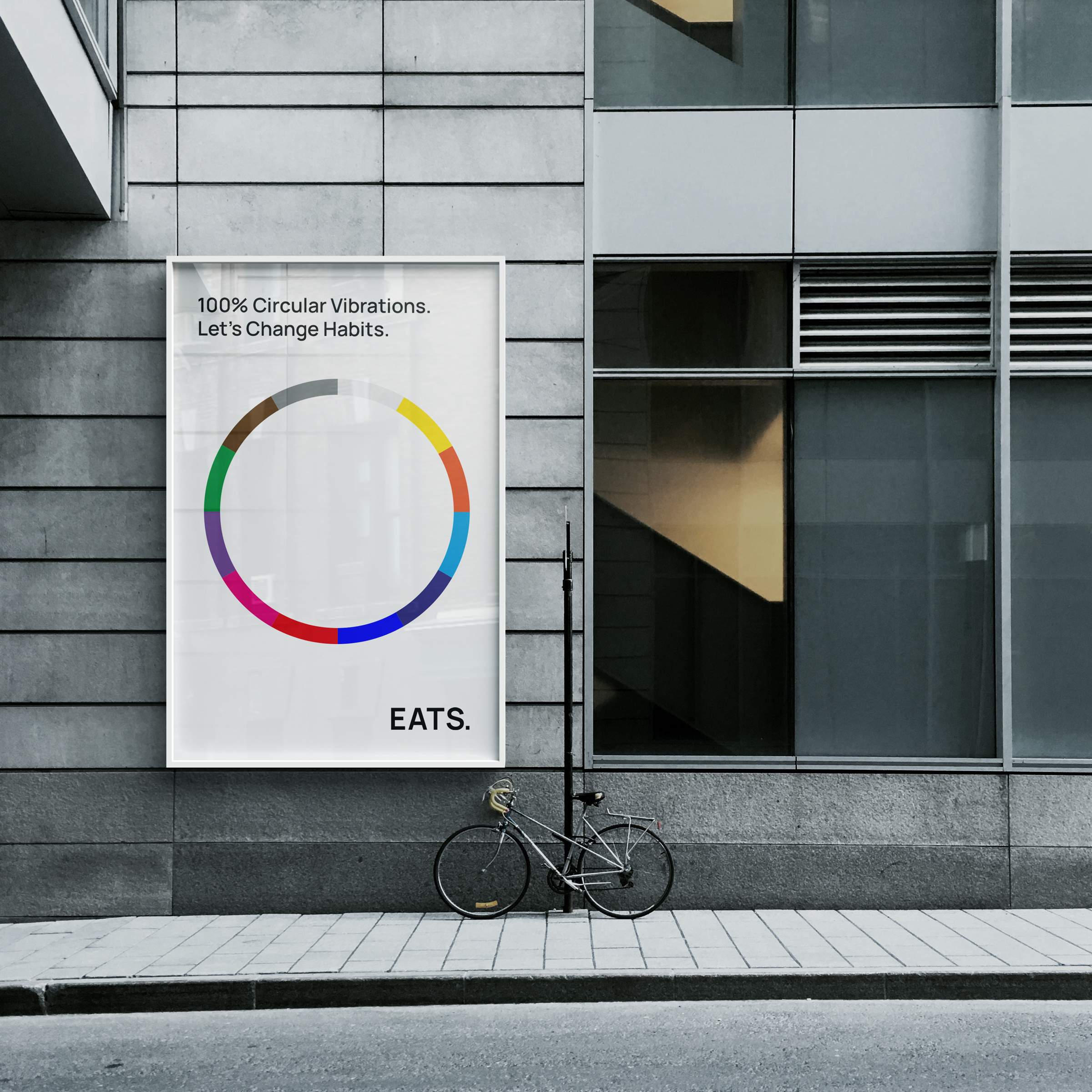 EATS POSTER BIKE MOCK UP
