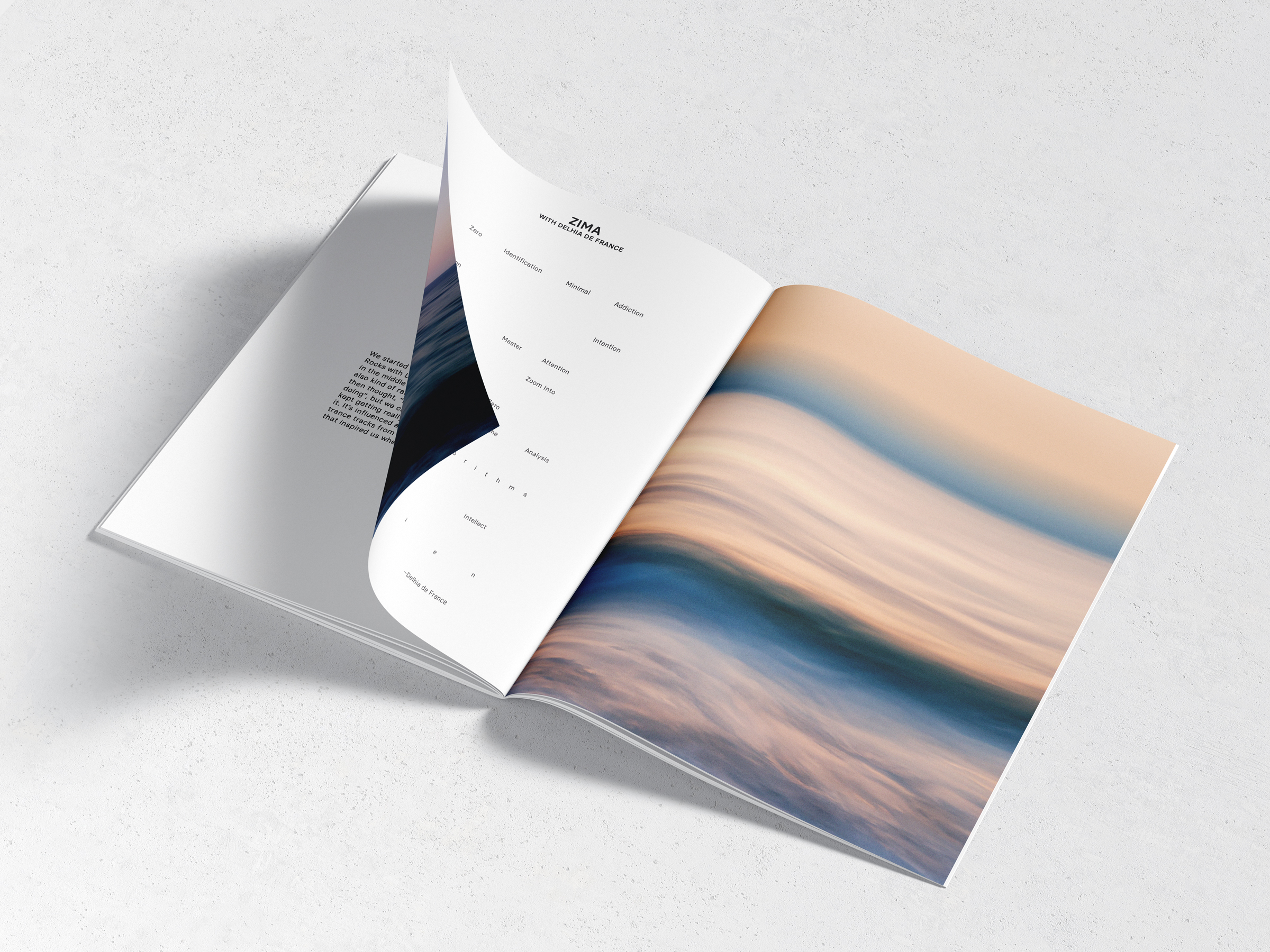 Ss Zine Free Open Magazine Psd Mockup